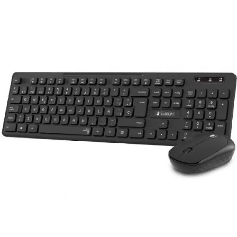 Teclado y Ratón Inalámbrico Subblim Combo Business Slim CSSW10/ Negro Teclado y Ratón Inalámbrico Subblim Combo Business Slim CSSW10/ Negro