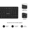 Teclado y Ratón Inalámbrico Subblim Combo Business Slim CSSW10/ Negro Teclado y Ratón Inalámbrico Subblim Combo Business Slim CSSW10/ Negro