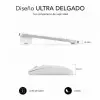 Teclado y Ratón Inalámbrico Subblim OCO010 Combo Multidispositivo Compacto/ Plata Teclado y Ratón Inalámbrico Subblim OCO010 Combo Multidispositivo Compacto/ Plata