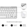 Teclado y Ratón Inalámbrico Subblim OCO010 Combo Multidispositivo Compacto/ Plata Teclado y Ratón Inalámbrico Subblim OCO010 Combo Multidispositivo Compacto/ Plata