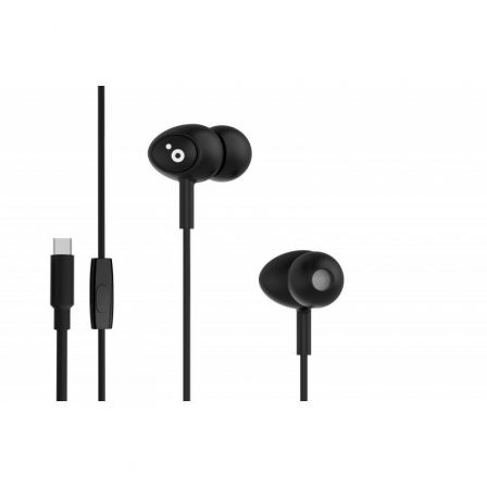 Auriculares Intrauditivos Sunstech BEATC/ con Micrófono/ USB Tipo-C/ Negros Auriculares Intrauditivos Sunstech BEATC/ con Micrófono/ USB Tipo-C/ Negros