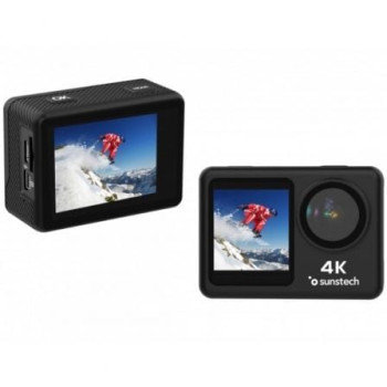 Cámara Digital Deportiva Sunstech Adventure 4K/ 16MP/ Ángulo de visión 170º/ Negra Cámara Digital Deportiva Sunstech Adventure 4K/ 16MP/ Ángulo de visión 170º/ Negra