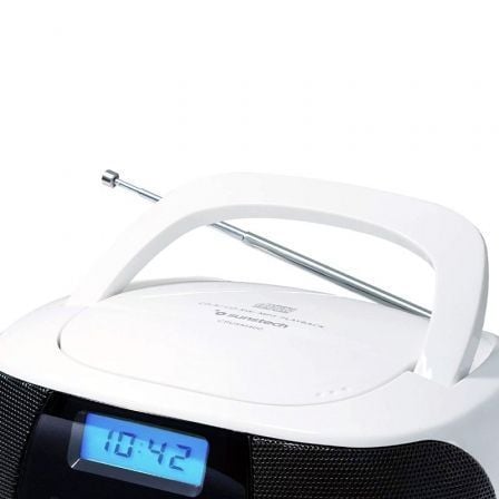 Radio CD Sunstech CRUSM400WT/ Blanca Radio CD Sunstech CRUSM400WT/ Blanca