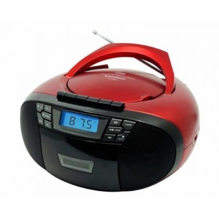 Radio CD Sunstech CXUM53RD/ Roja Radio CD Sunstech CXUM53RD/ Roja