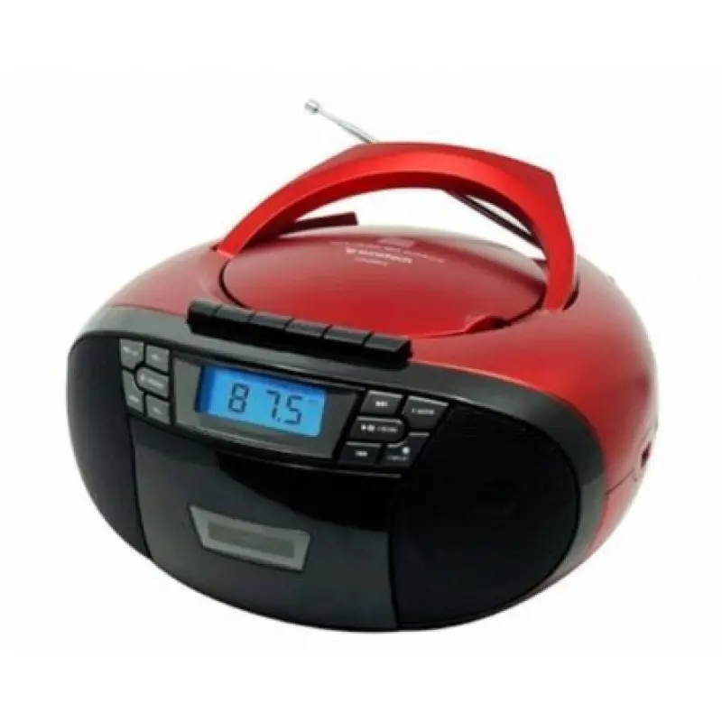 Radio CD Sunstech CXUM53RD/ Roja Radio CD Sunstech CXUM53RD/ Roja