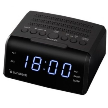 Despertador Sunstech FRD35U/ Radio FM Despertador Sunstech FRD35U/ Radio FM