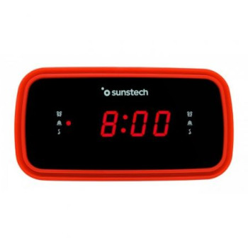 Despertador Sunstech FRD60RD/ Radio FM Despertador Sunstech FRD60RD/ Radio FM