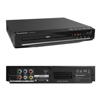 Reproductor DVD Sunstech DVPMH225BK Reproductor DVD Sunstech DVPMH225BK