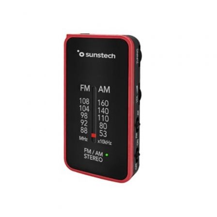 Radio Portátil Sunstech RPC6RD/ Roja Radio Portátil Sunstech RPC6RD/ Roja