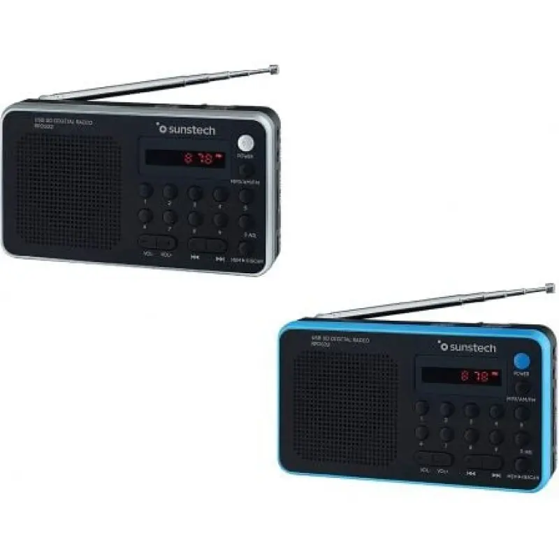 Radio Portátil Sunstech RPD32SL/ Plata Radio Portátil Sunstech RPD32SL/ Plata