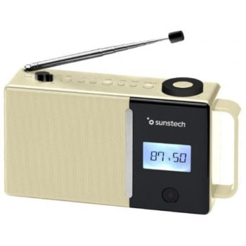 Radio Portátil Sunstech RPDS500/ Beige Radio Portátil Sunstech RPDS500/ Beige
