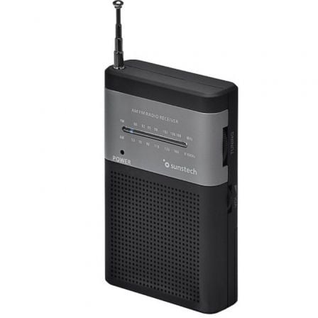 Radio Portátil Sunstech RPS42BLISBK/ Negra Radio Portátil Sunstech RPS42BLISBK/ Negra