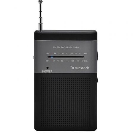 Radio Portátil Sunstech RPS42BLISBK/ Negra Radio Portátil Sunstech RPS42BLISBK/ Negra