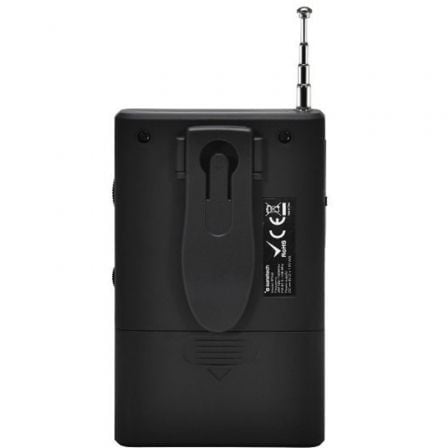 Radio Portátil Sunstech RPS42BLISBK/ Negra Radio Portátil Sunstech RPS42BLISBK/ Negra