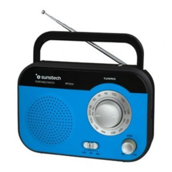 Radio Portátil Sunstech RPS560/ Azul Radio Portátil Sunstech RPS560/ Azul