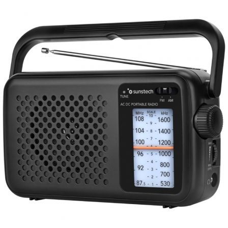 Radio Portátil Sunstech RPS760/ Negro Radio Portátil Sunstech RPS760/ Negro