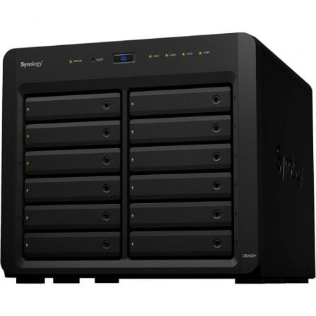 NAS Synology Diskstation DS2422+/ 12 Bahías 3.5'- 2.5'/ 4GB DDR4/ Formato Torre NAS Synology Diskstation DS2422+/ 12 Bahías 3.5'- 2.5'/ 4GB DDR4/ Formato Torre