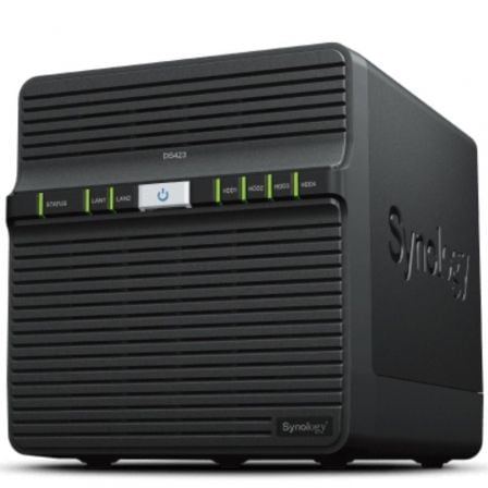 NAS Synology Diskstation DS423/ 4 Bahías 3.5'- 2.5'/ 2GB DDR4/ Formato Torre NAS Synology Diskstation DS423/ 4 Bahías 3.5'- 2.5'/ 2GB DDR4/ Formato Torre