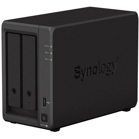 NAS Synology Diskstation DS723+/ 2 Bahías 3.5'- 2.5'/ 2GB DDR4/ Formato Torre NAS Synology Diskstation DS723+/ 2 Bahías 3.5'- 2.5'/ 2GB DDR4/ Formato Torre