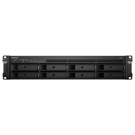 NAS Synology Diskstation RS1221RP+/ 8 Bahías 3.5'- 2.5'/ 4GB DDR4/ Formato Rack NAS Synology Diskstation RS1221RP+/ 8 Bahías 3.5'- 2.5'/ 4GB DDR4/ Formato Rack
