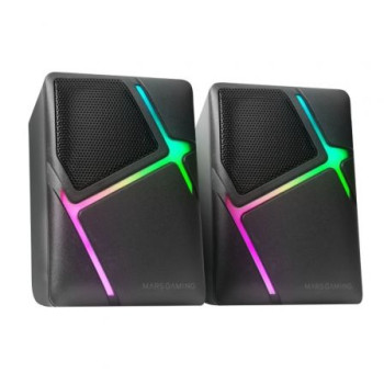 Altavoces Mars Gaming MS-H/ 10W/ 2.0/ Negros Altavoces Mars Gaming MS-H/ 10W/ 2.0/ Negros