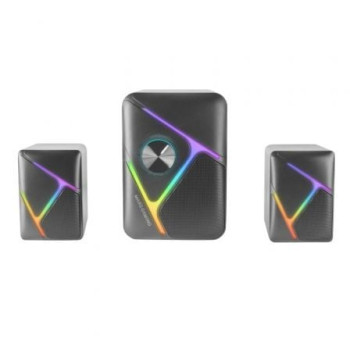Altavoces Mars Gaming MS-H21/ 35W/ 2.1/ Negros Altavoces Mars Gaming MS-H21/ 35W/ 2.1/ Negros