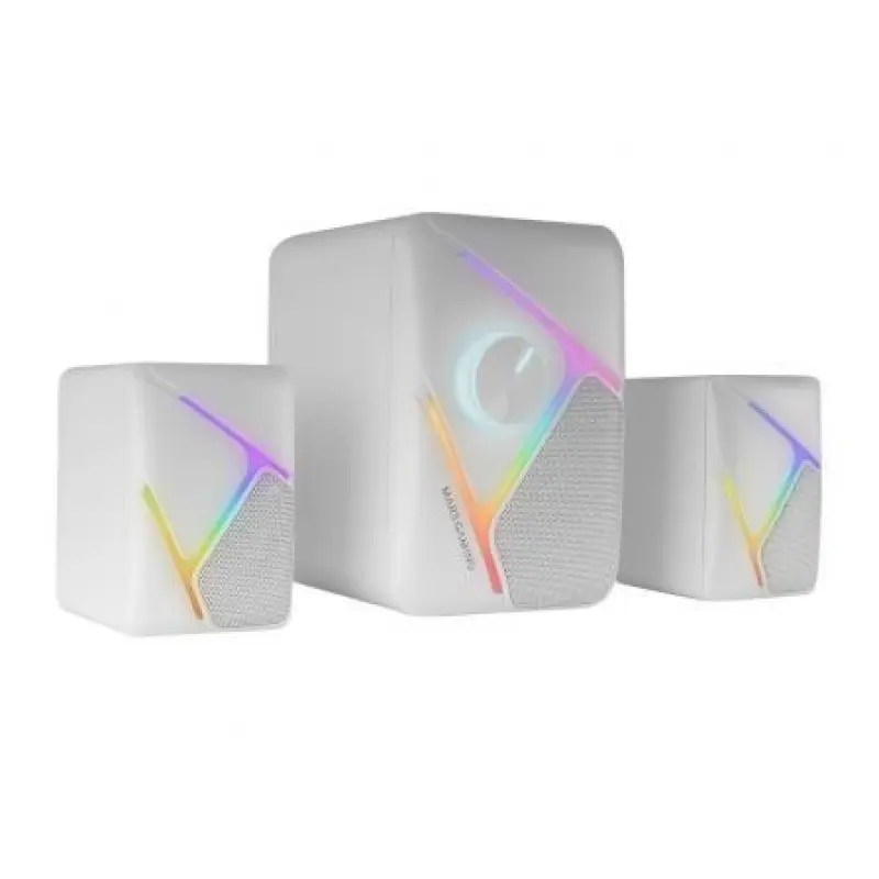 Altavoces Mars Gaming MS-H21/ 35W/ 2.1/ Blancos Altavoces Mars Gaming MS-H21/ 35W/ 2.1/ Blancos