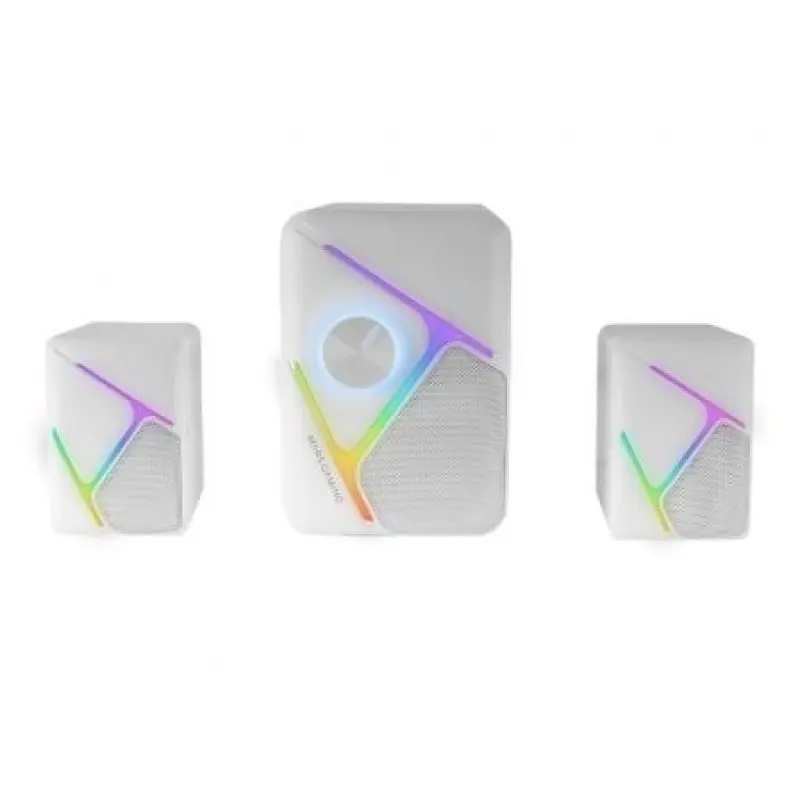 Altavoces Mars Gaming MS-H21/ 35W/ 2.1/ Blancos Altavoces Mars Gaming MS-H21/ 35W/ 2.1/ Blancos