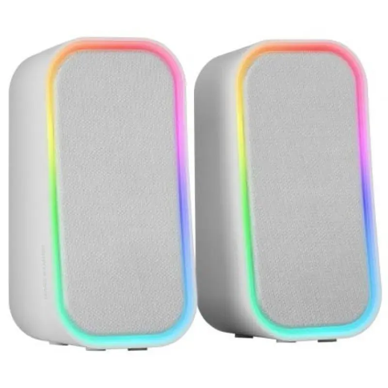 Altavoces con Bluetooth Mars Gaming MS-OM/ 20W/ 2.0/ Blanco Altavoces con Bluetooth Mars Gaming MS-OM/ 20W/ 2.0/ Blanco