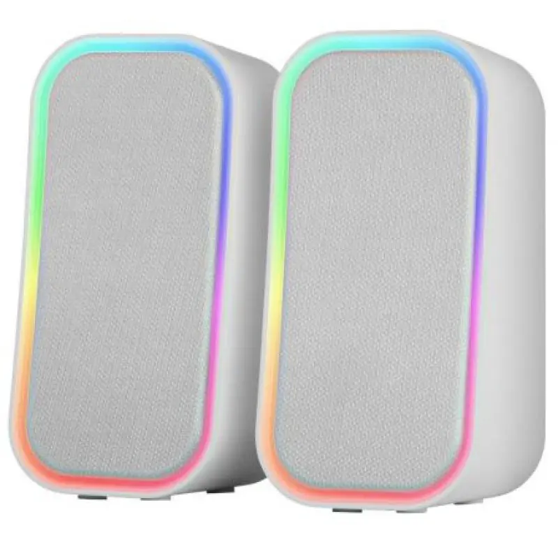 Altavoces con Bluetooth Mars Gaming MS-OM/ 20W/ 2.0/ Blanco Altavoces con Bluetooth Mars Gaming MS-OM/ 20W/ 2.0/ Blanco