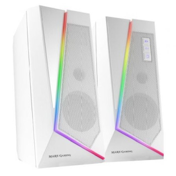 Altavoces con Bluetooth Mars Gaming MS7/ 20W/ 2.0/ Blancos Altavoces con Bluetooth Mars Gaming MS7/ 20W/ 2.0/ Blancos