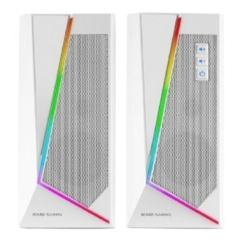 Altavoces con Bluetooth Mars Gaming MS7/ 20W/ 2.0/ Blancos Altavoces con Bluetooth Mars Gaming MS7/ 20W/ 2.0/ Blancos