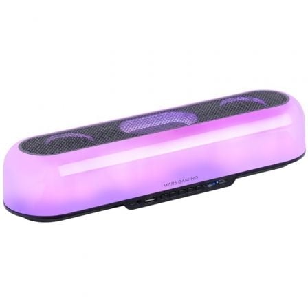 Barra de Sonido con Bluetooth Mars Gaming MSB-ORB/ 20W/ 2.0/ Negra Barra de Sonido con Bluetooth Mars Gaming MSB-ORB/ 20W/ 2.0/ Negra