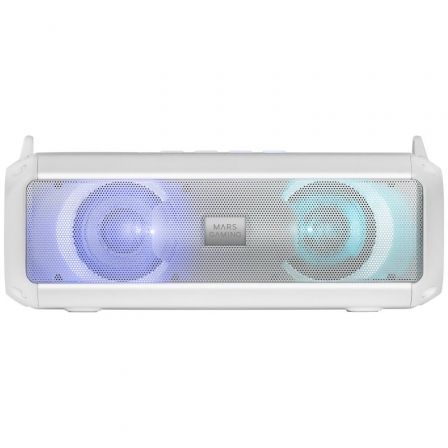 Altavoz Portátil / Barra de Sonido con Bluetooth Mars Gaming MSB-XT/ 20W/ 2.0/ Blanca Altavoz Portátil / Barra de Sonido con Bluetooth Mars Gaming MSB-XT/ 20W/ 2.0/ Blanca
