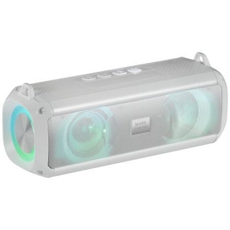 Altavoz Portátil / Barra de Sonido con Bluetooth Mars Gaming MSB-XT/ 20W/ 2.0/ Blanca Altavoz Portátil / Barra de Sonido con Bluetooth Mars Gaming MSB-XT/ 20W/ 2.0/ Blanca