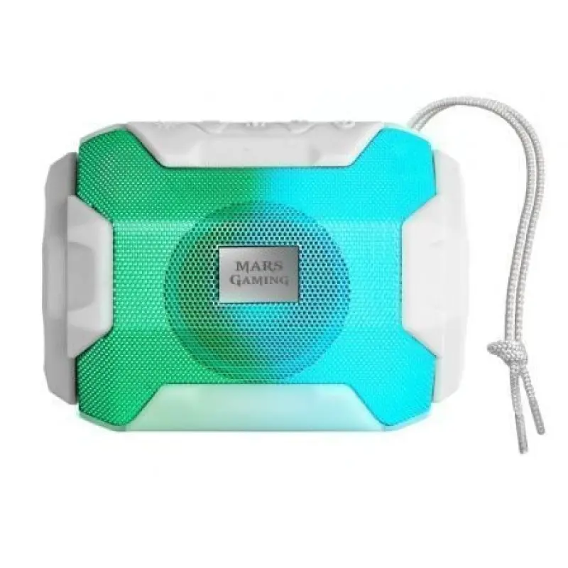 Altavoz con Bluetooth Mars Gaming MSBAXW/ 10W/ 1.0/ Blanco Altavoz con Bluetooth Mars Gaming MSBAXW/ 10W/ 1.0/ Blanco