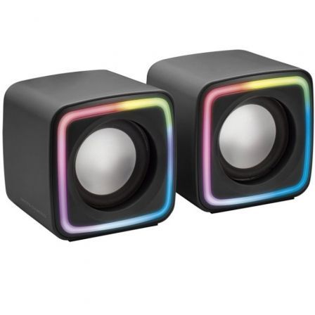 Altavoces Mars Gaming MSCUBE/ 8W/ 2.0/ Negros Altavoces Mars Gaming MSCUBE/ 8W/ 2.0/ Negros