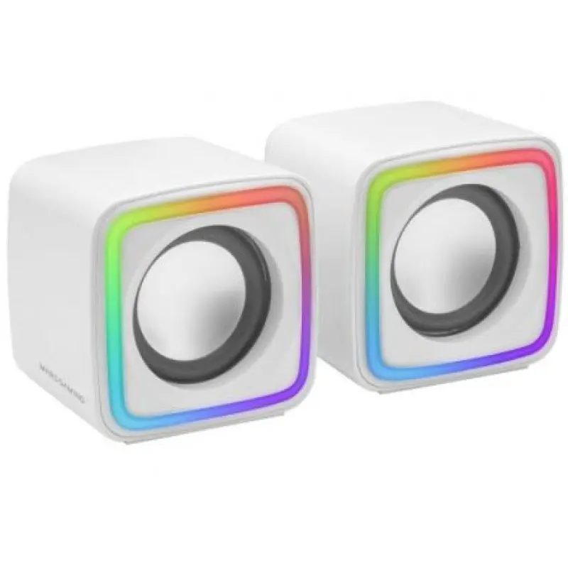 Altavoces Mars Gaming MSCUBE/ 8W/ 2.0/ Blancos Altavoces Mars Gaming MSCUBE/ 8W/ 2.0/ Blancos