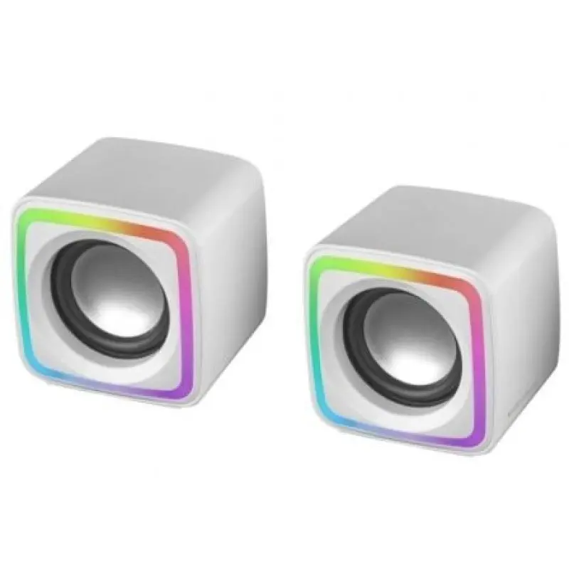 Altavoces Mars Gaming MSCUBE/ 8W/ 2.0/ Blancos Altavoces Mars Gaming MSCUBE/ 8W/ 2.0/ Blancos