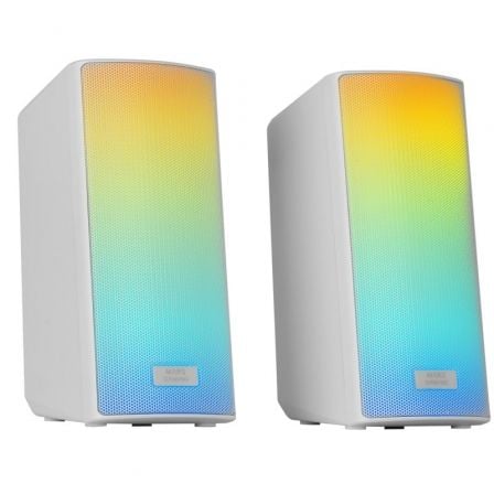 Altavoces Mars Gaming MSRGB2W/ 15W/ 2.0/ Blancos Altavoces Mars Gaming MSRGB2W/ 15W/ 2.0/ Blancos