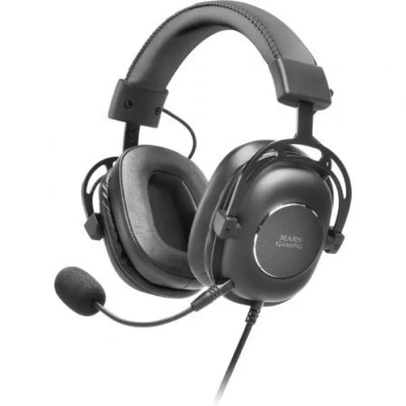 Auriculares Gaming con Micrófono Mars Gaming MH6/ Jack 3.5/ USB 2.0/ Negros Auriculares Gaming con Micrófono Mars Gaming MH6/ Jack 3.5/ USB 2.0/ Negros