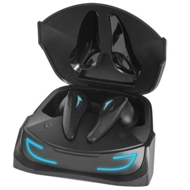 Auriculares Bluetooth Mars Gaming MHI-Ultra con estuche de carga/ Autonomía 7-8h/ Negros Auriculares Bluetooth Mars Gaming MHI-Ultra con estuche de carga/ Autonomía 7-8h/ Negros