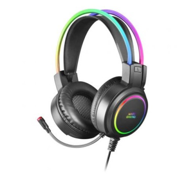 Auriculares Gaming con Micrófono Mars Gaming MHRGB/ Jack 3.5/ Negros Auriculares Gaming con Micrófono Mars Gaming MHRGB/ Jack 3.5/ Negros