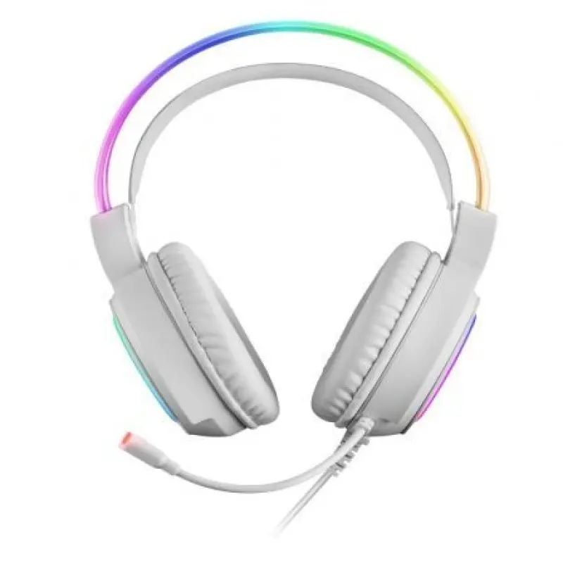 Auriculares Gaming con Micrófono Mars Gaming MHRGB/ Jack 3.5/ Blancos Auriculares Gaming con Micrófono Mars Gaming MHRGB/ Jack 3.5/ Blancos