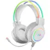 Auriculares Gaming con Micrófono Mars Gaming MHRGB/ Jack 3.5/ Blancos