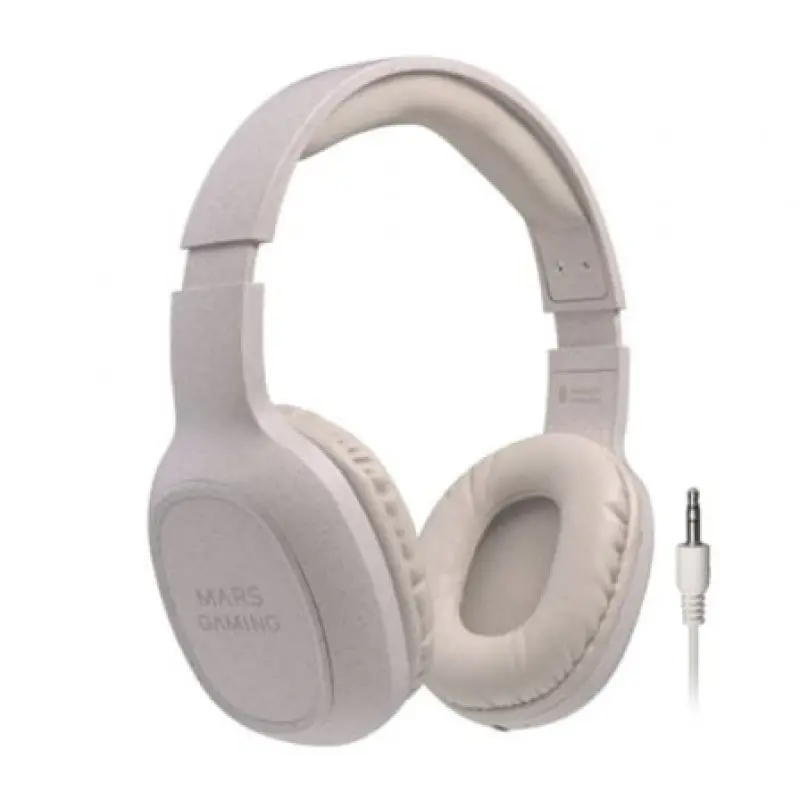 Auriculares Inalámbricos Mars Gaming MHW-ECO/ con Micrófono/ Bluetooth/ Jack 3.5/ Grises Auriculares Inalámbricos Mars Gaming MHW-ECO/ con Micrófono/ Bluetooth/ Jack 3.5/ Grises