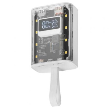 Powerbank 10000mAh Mars Gaming MPK-10K/ 22.5W/ Blanca Powerbank 10000mAh Mars Gaming MPK-10K/ 22.5W/ Blanca