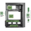 Caja Minitorre Anima AC6500 con Fuente 500W Caja Minitorre Anima AC6500 con Fuente 500W