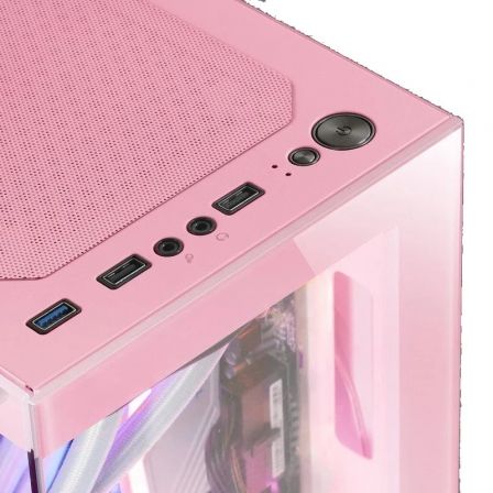 Caja Gaming Minitorre Mars Gaming MC-SE/ Rosa Caja Gaming Minitorre Mars Gaming MC-SE/ Rosa