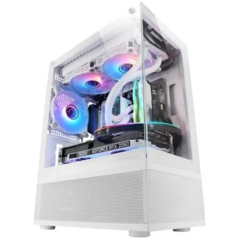 Caja Gaming Minitorre Mars Gaming MC-SE/ Blanca Caja Gaming Minitorre Mars Gaming MC-SE/ Blanca
